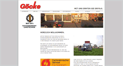 Desktop Screenshot of goecke-baumaschinen.de